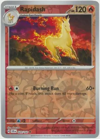Rapidash #SCR 020