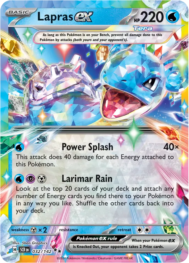 Lapras ex #SCR 032