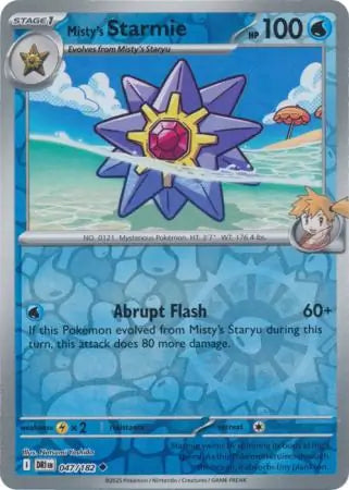 Misty's Starmie #DRI 047