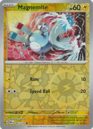 Magnemite #OBF 063