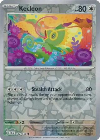 Kecleon #JTG 122