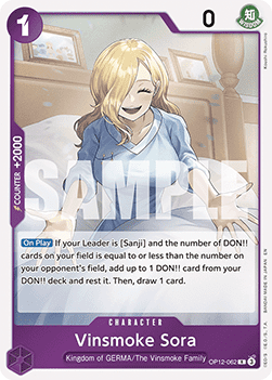 Vinsmoke Sora #OP12-062