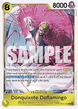 Donquixote Doflamingo #OP12-107