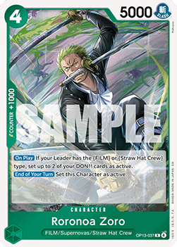 Roronoa Zoro #OP13-037