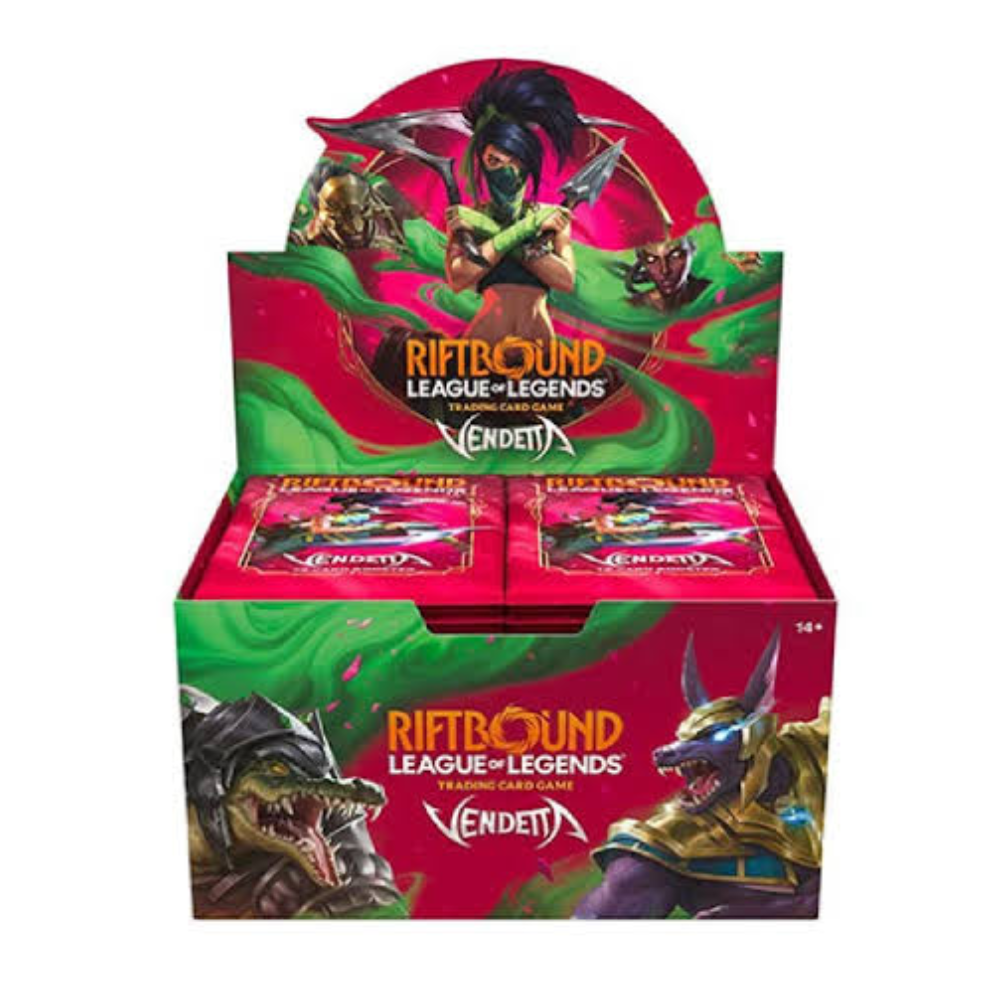 Riftbound League of Legends TCG: Vendetta Booster Display