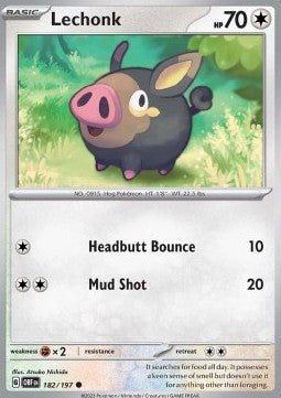 Lechonk OBF 182 - Gengcards