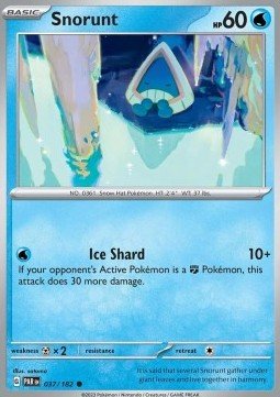 Snorunt PAR 037 - Gengcards