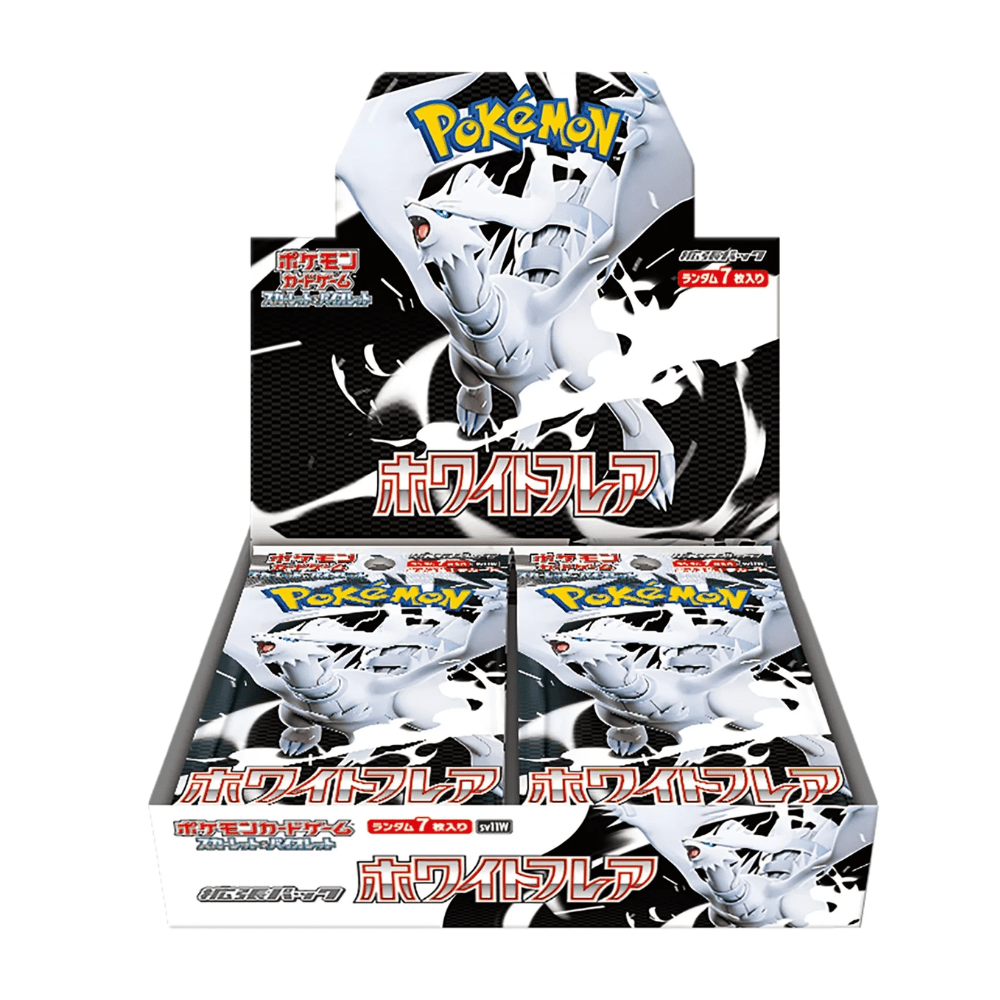 White Flare booster box - Gengcards