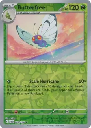 Butterfree #JTG 003