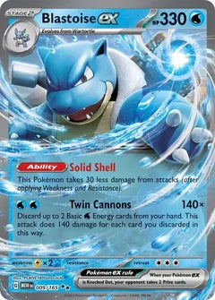 Blastoise ex #MEW 009