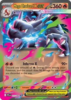 Mega Charizard X ex #PFL 013