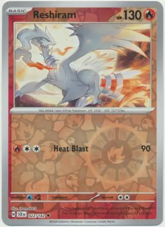 Reshiram #SCR 022