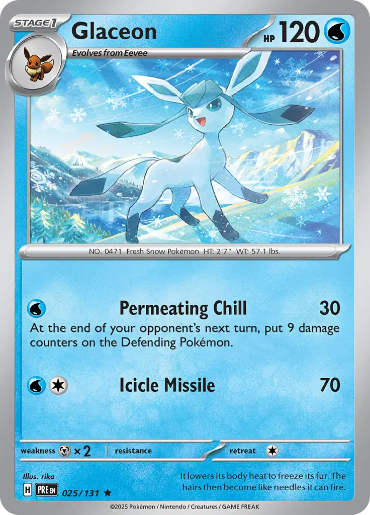 Glaceon #PRE 025