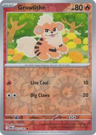 Growlithe #DRI 027