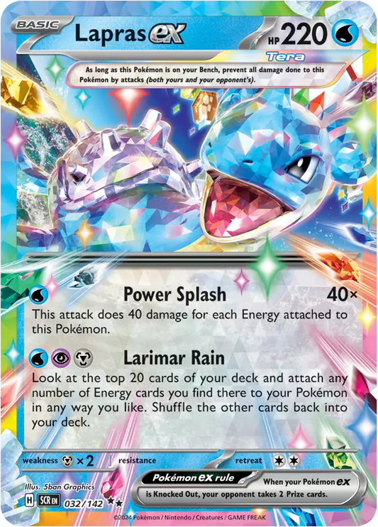 Lapras ex #SCR 032