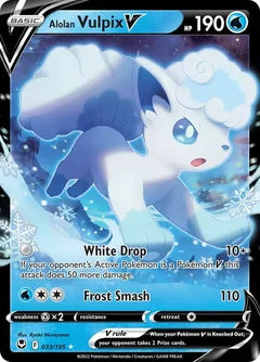 Alolan Vulpix V #SIT 033