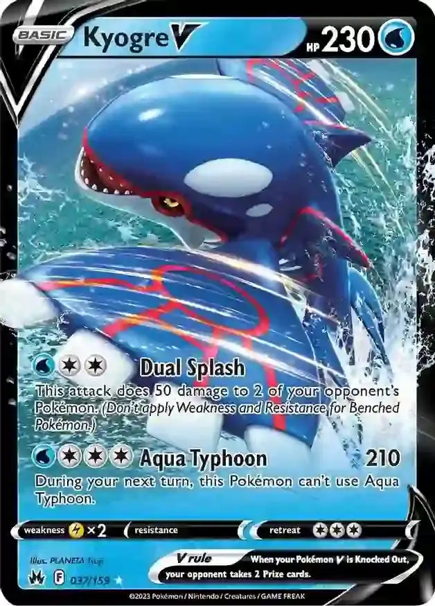 Kyogre V #CRZ 037