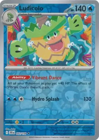 Ludicolo #JTG 037