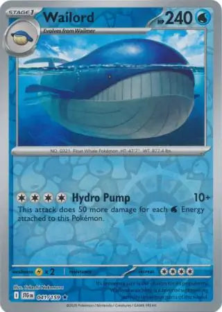Wailord #JTG 041