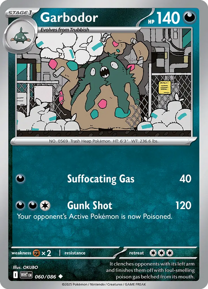 Garbodor #WHT 060