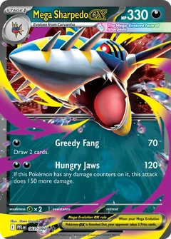 Mega Sharpedo ex #PFL 061
