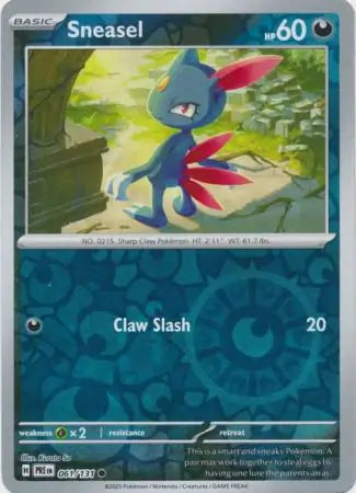 Sneasel #PRE 061