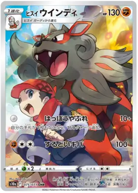 Hisuian Arcanine #s10a 075