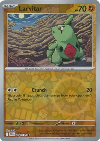 Larvitar #JTG 080