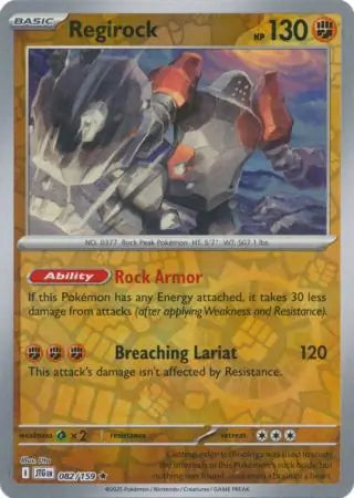 Regirock #JTG 082