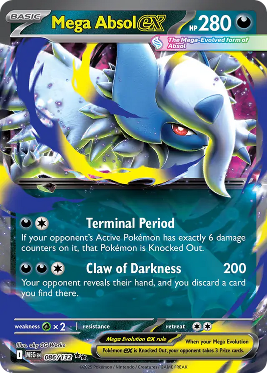 Mega Absol ex #MEG 086