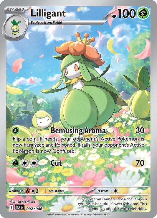 Lilligant #BLK 092