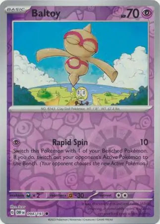 Baltoy #OBF 094