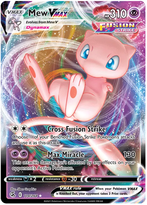 Mew VMAX #FST 114