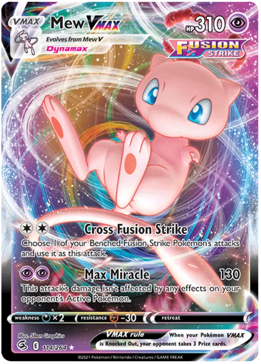 Mew VMAX #FST 114