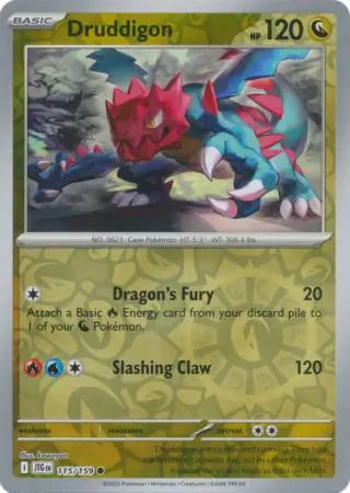 Druddigon #JTG 115