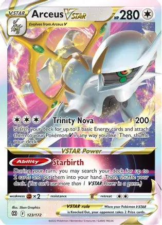 Arceus VSTAR #BRS 123