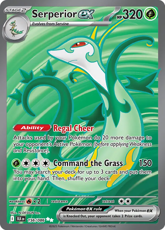 Serperior ex #BLK 156