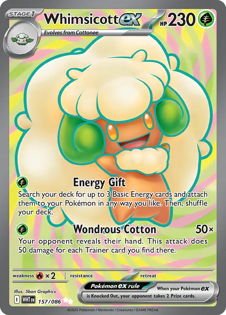 Whimsicott ex #WHT 157