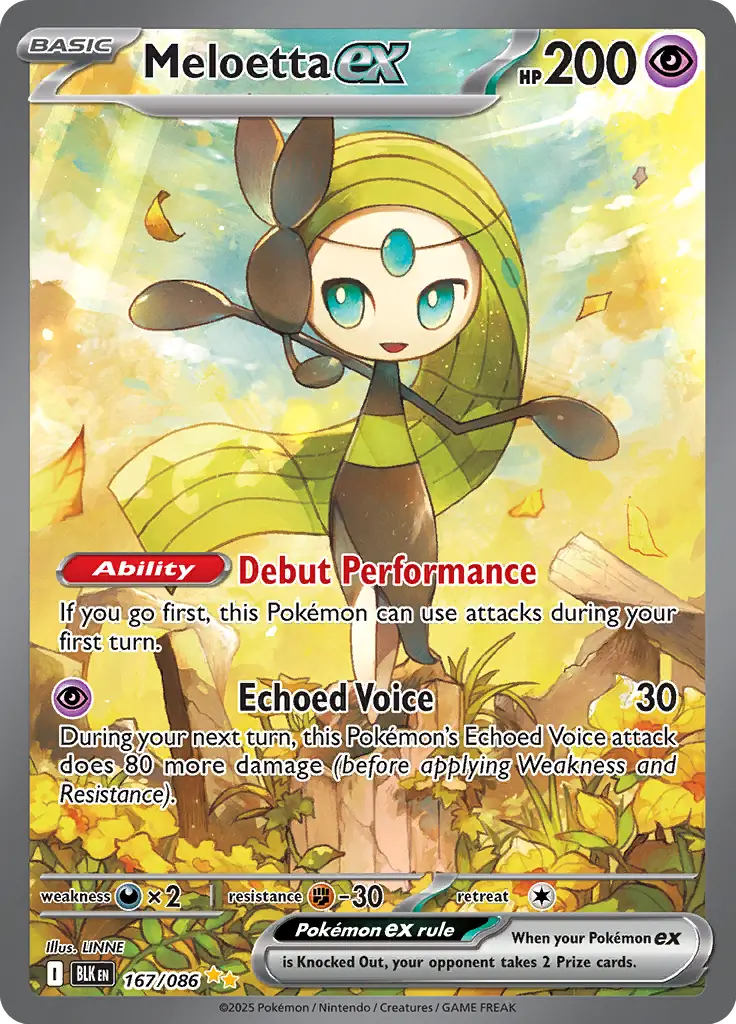 Meloetta ex #BLK 167