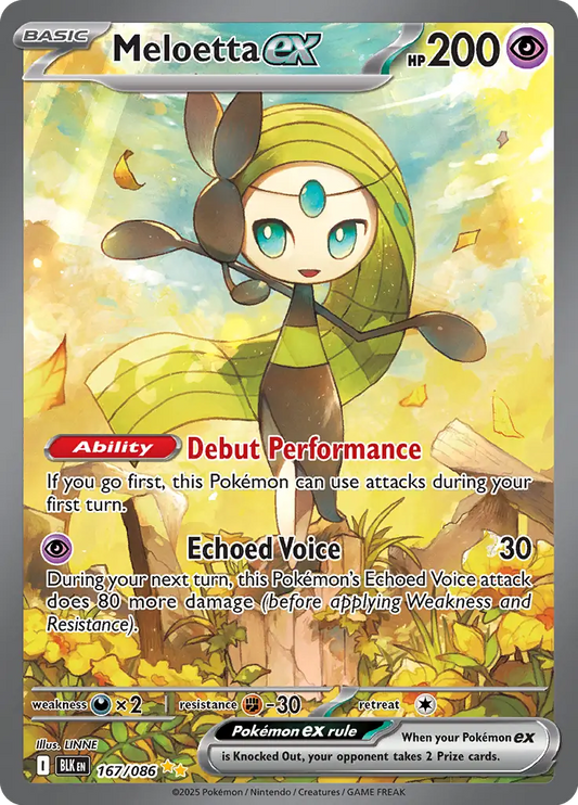 Meloetta ex #BLK 167