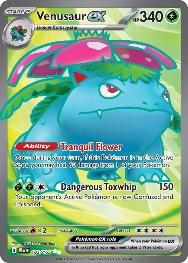 Venusaur ex #MEW 182