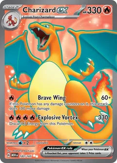Charizard ex #MEW 183