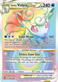 Alolan Vulpix VSTAR #SIT 197