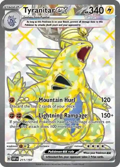 Tyranitar ex #OBF 211