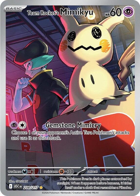 Team Rocket's Mimikyu #ASC 238
