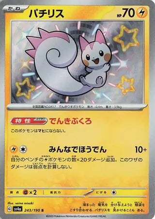 Pachirisu #sv4a 243
