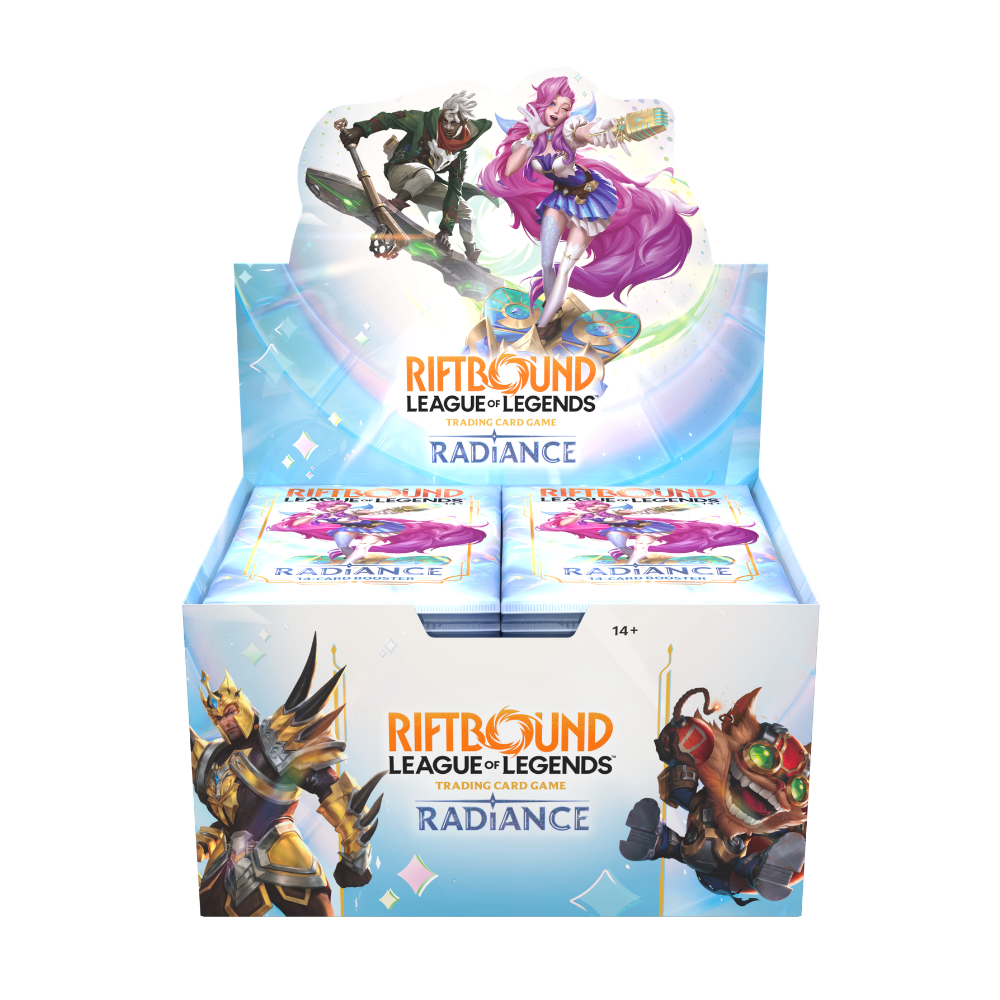 Riftbound League of Legends TCG: Radiance Booster Display