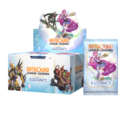 Riftbound League of Legends TCG: Radiance Booster Display