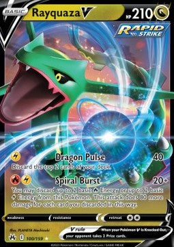 Rayquaza V #CRZ 100