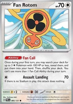 Fan Rotom #PRE 085